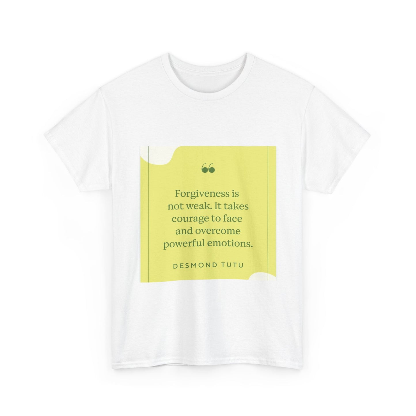 Unisex Heavy Cotton Tee – Forgiveness Quote