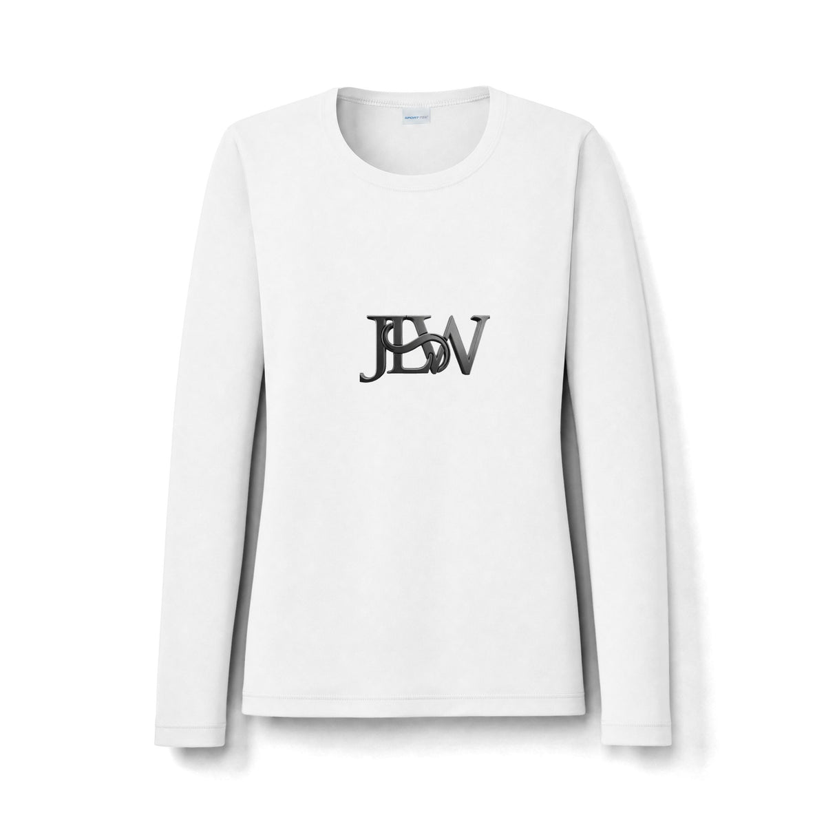Women's Posi-UV Pro long sleeve shirt by Printify, featuring lightweight fabric and UV protection, shown on a flat white background.