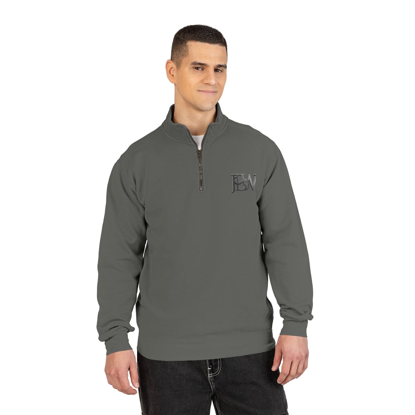 Unisex Adult Quarter-Zip Sweatshirt (Multi-Color)