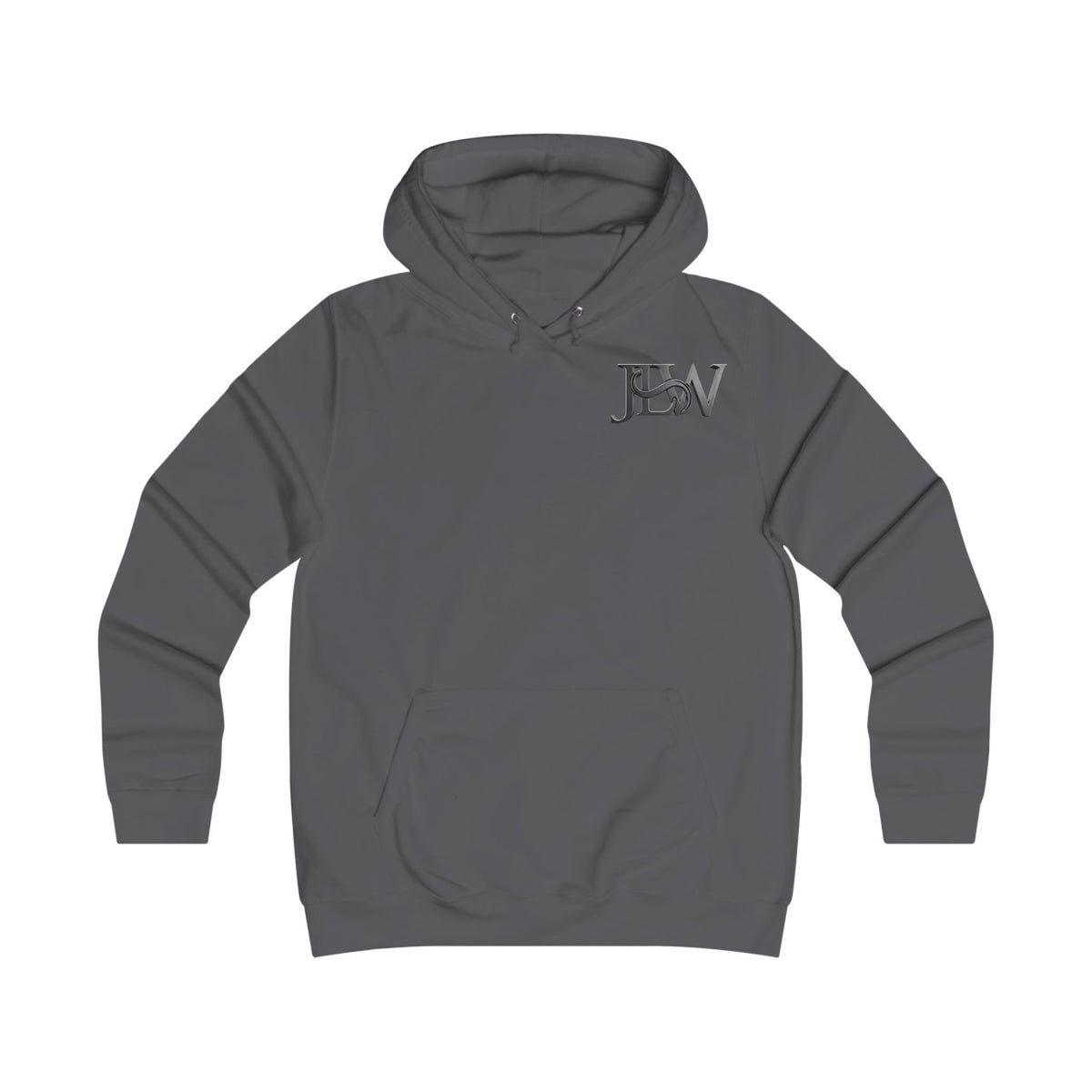 Printify Girlie College Hoodie featuring a stylish design, soft fabric, and a comfortable fit perfect for casual wear.