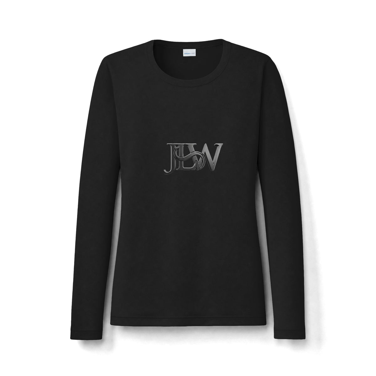 Women's Posi-UV Pro long sleeve shirt by Printify, featuring UV protection and comfortable fit, shown in a close-up image.