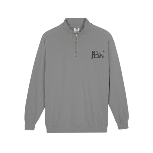 Multi-color unisex quarter-zip sweatshirt by Printify featuring a comfortable fit and stylish design.