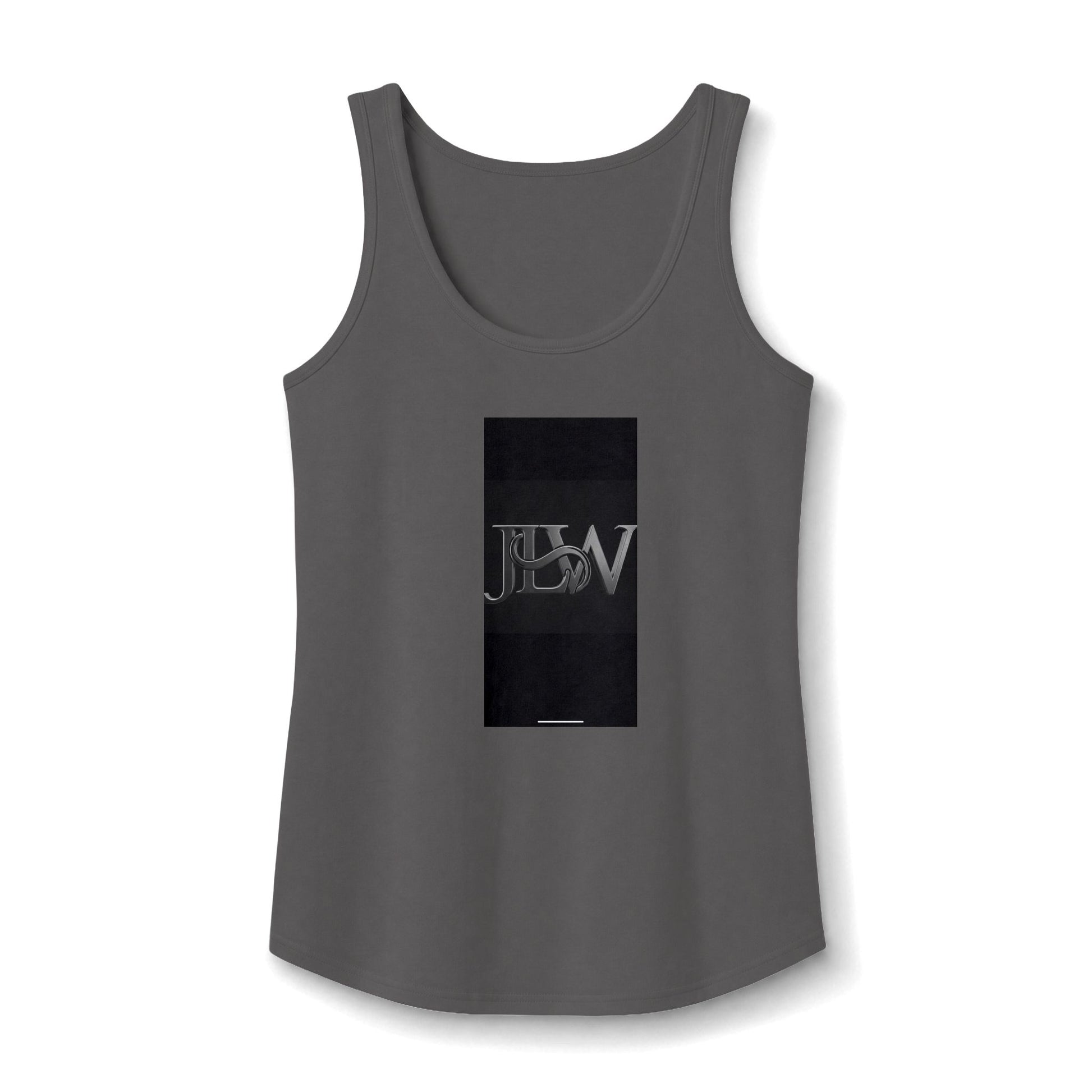 Women's core cotton tank top by Printify, with a fitted sleeveless design and soft fabric, shown on a plain background.