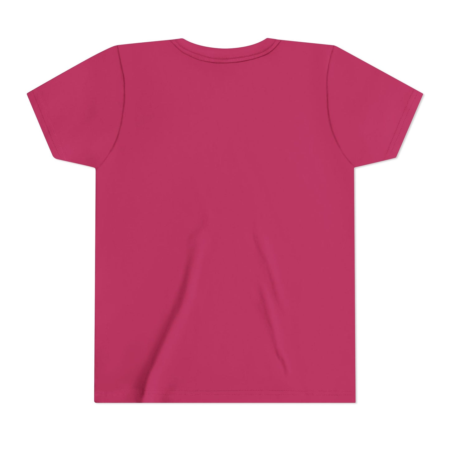 Kids' youth short sleeve t-shirt from Printify, soft cotton fabric, featuring a colorful graphic print on the front.