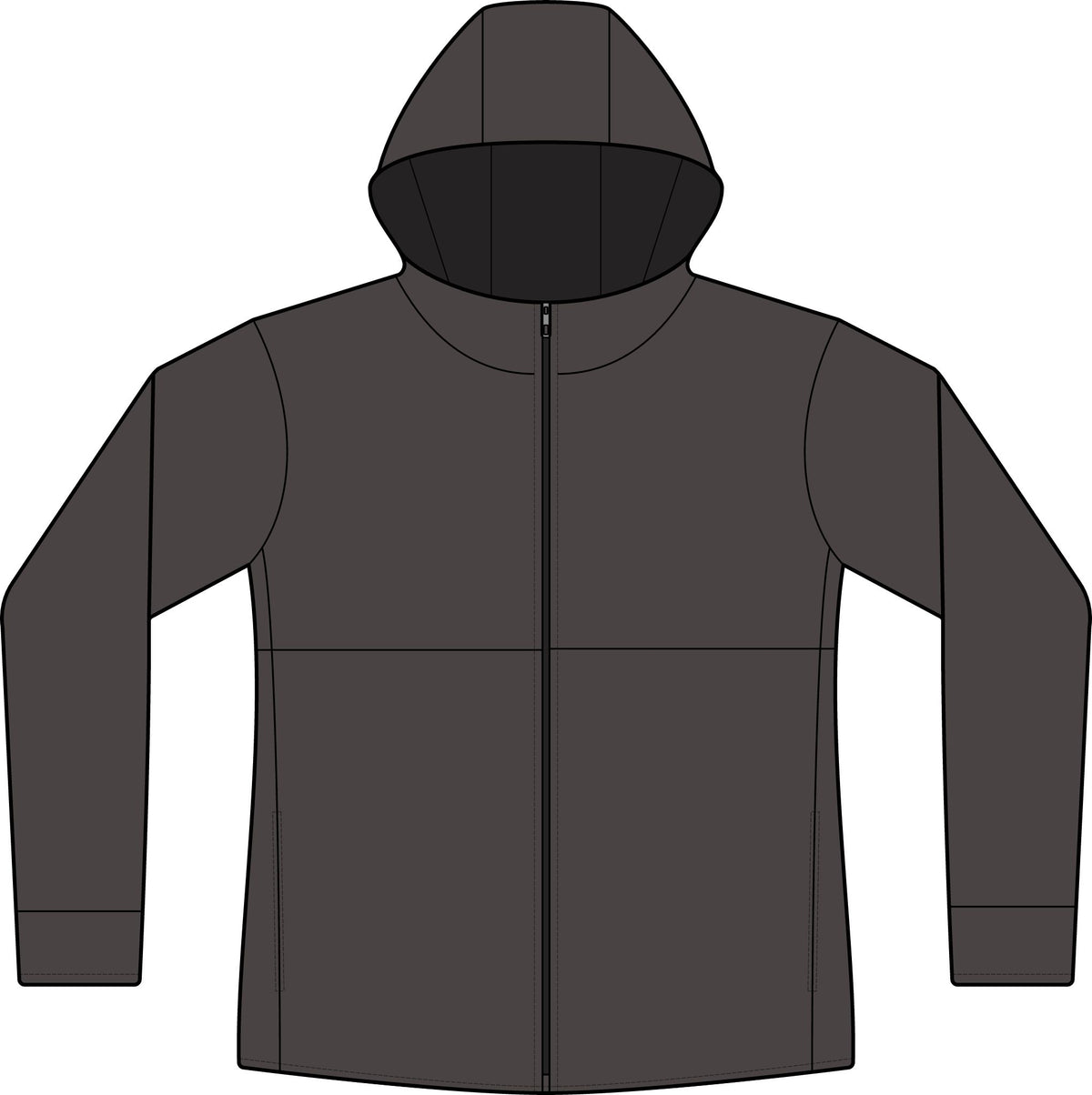 JELANTIWEAR Women’s Hooded Zip-Up Jacket