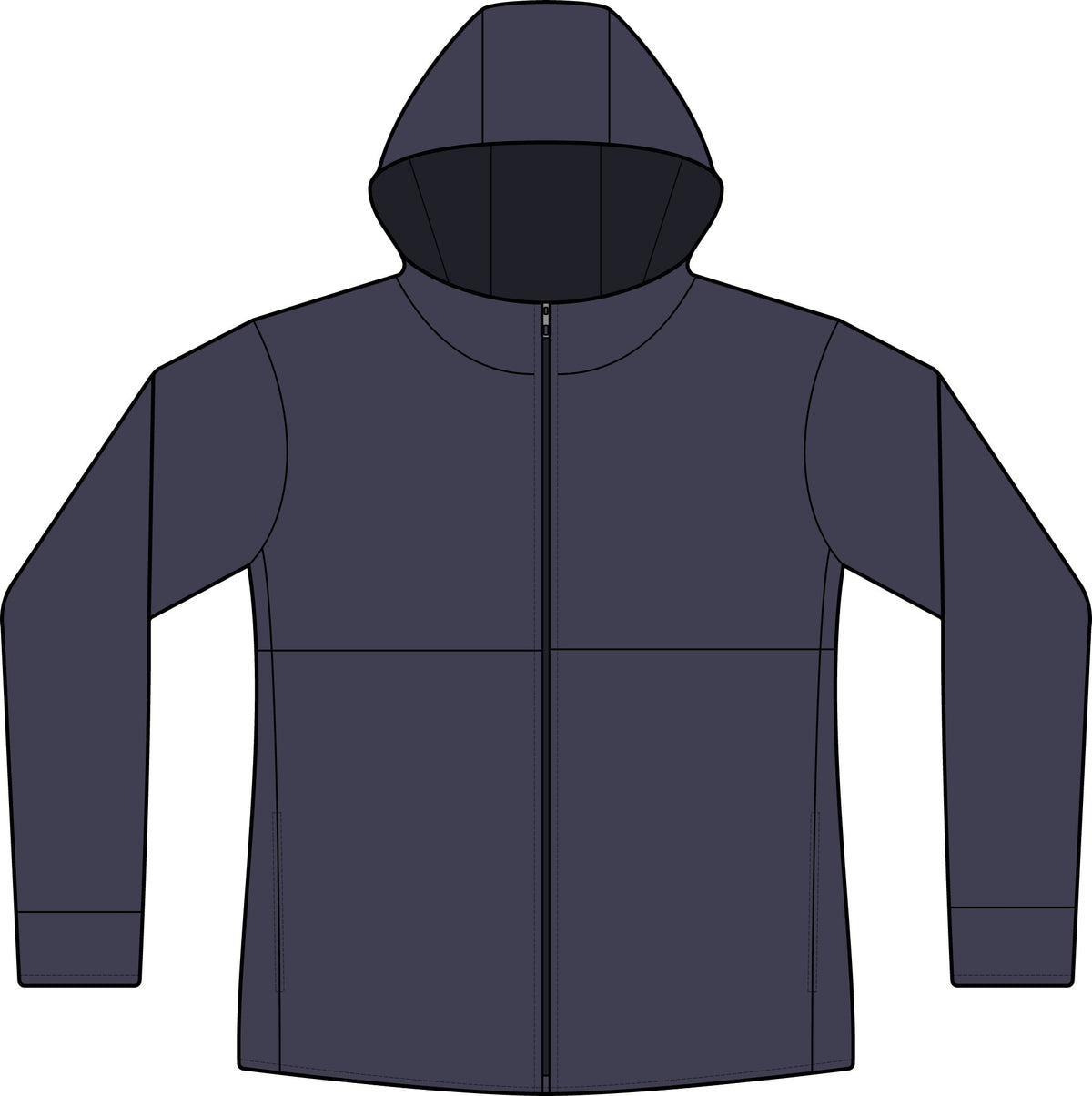 JELANTIWEAR Women’s Hooded Zip-Up Jacket