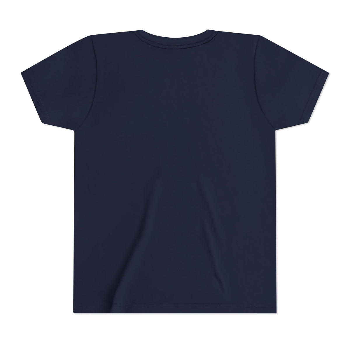 Kids' short sleeve tee shirt by Printify, featuring a casual youth clothing style with a comfortable fit and simple design.