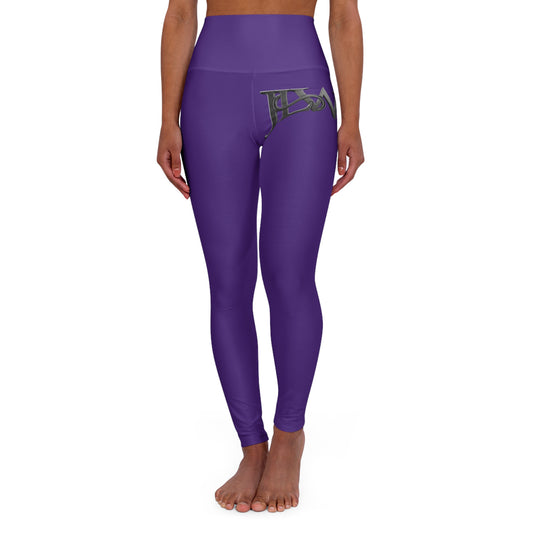 High Waisted Yoga Leggings (AOP)