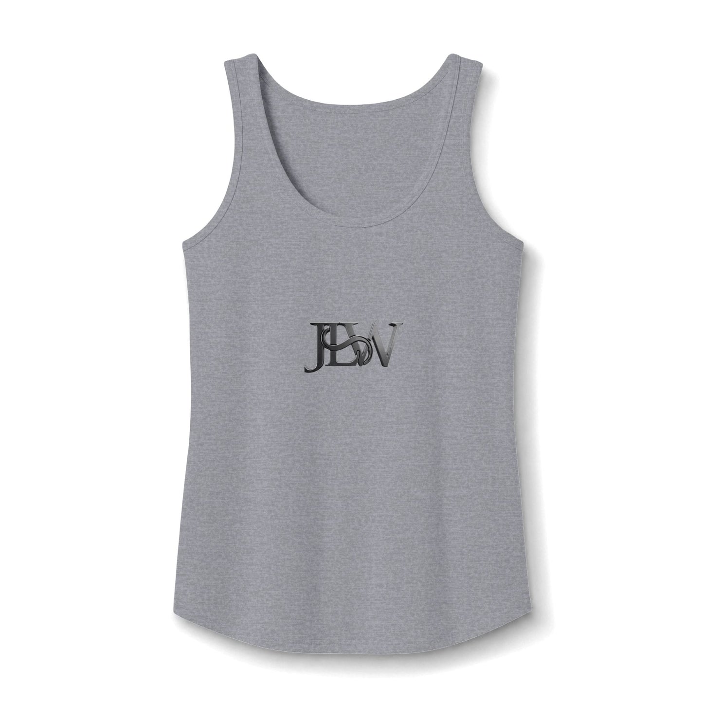 Women's core cotton tank top by Printify, featuring a sleeveless design with a fitted cut and soft fabric.