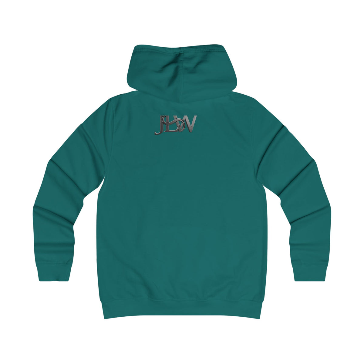 Printify Girlie College Hoodie featuring a comfortable, stylish hoodie with a casual college girl design on soft fabric.
