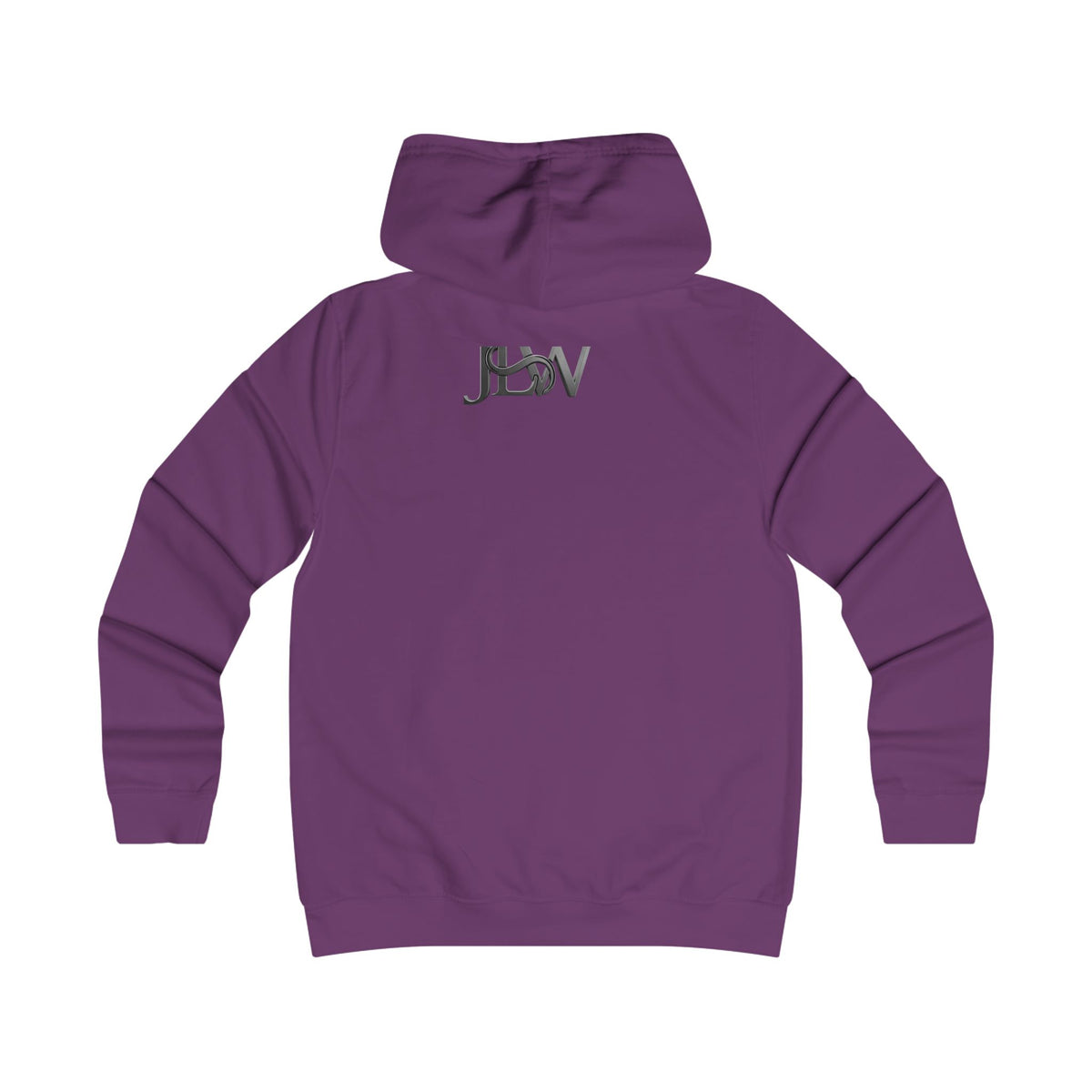 Girlie College Hoodie by Printify featuring a casual hoodie with a comfortable fit and a stylish college-inspired design.