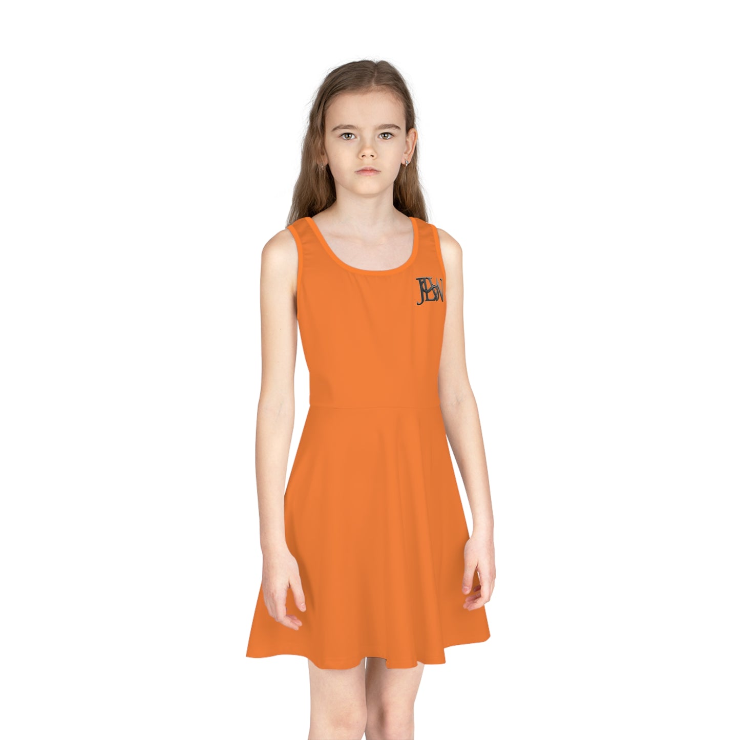 Girls' Sleeveless Sundress (AOP)
