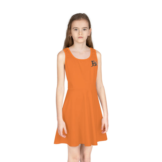 Girls' Sleeveless Sundress (AOP)