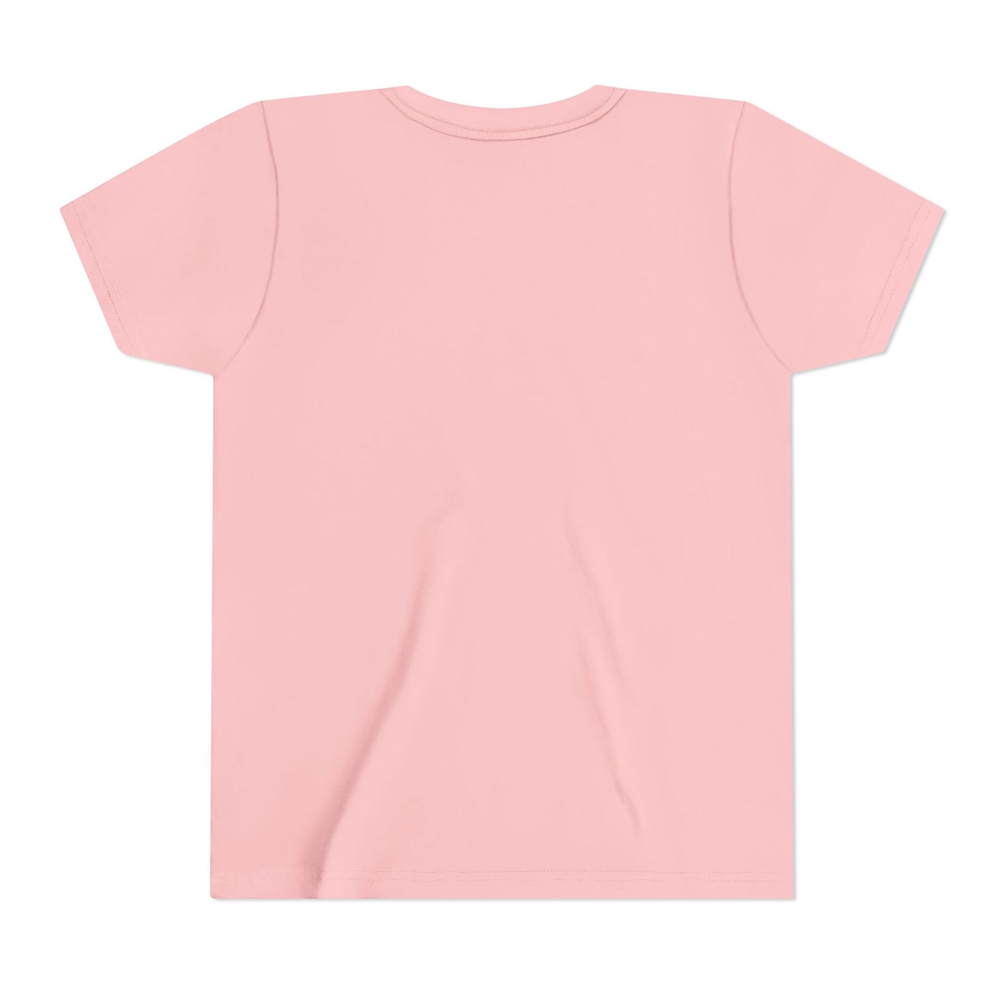 Kids' youth short sleeve tee by Printify featuring a comfortable cotton fabric and colorful graphic design.