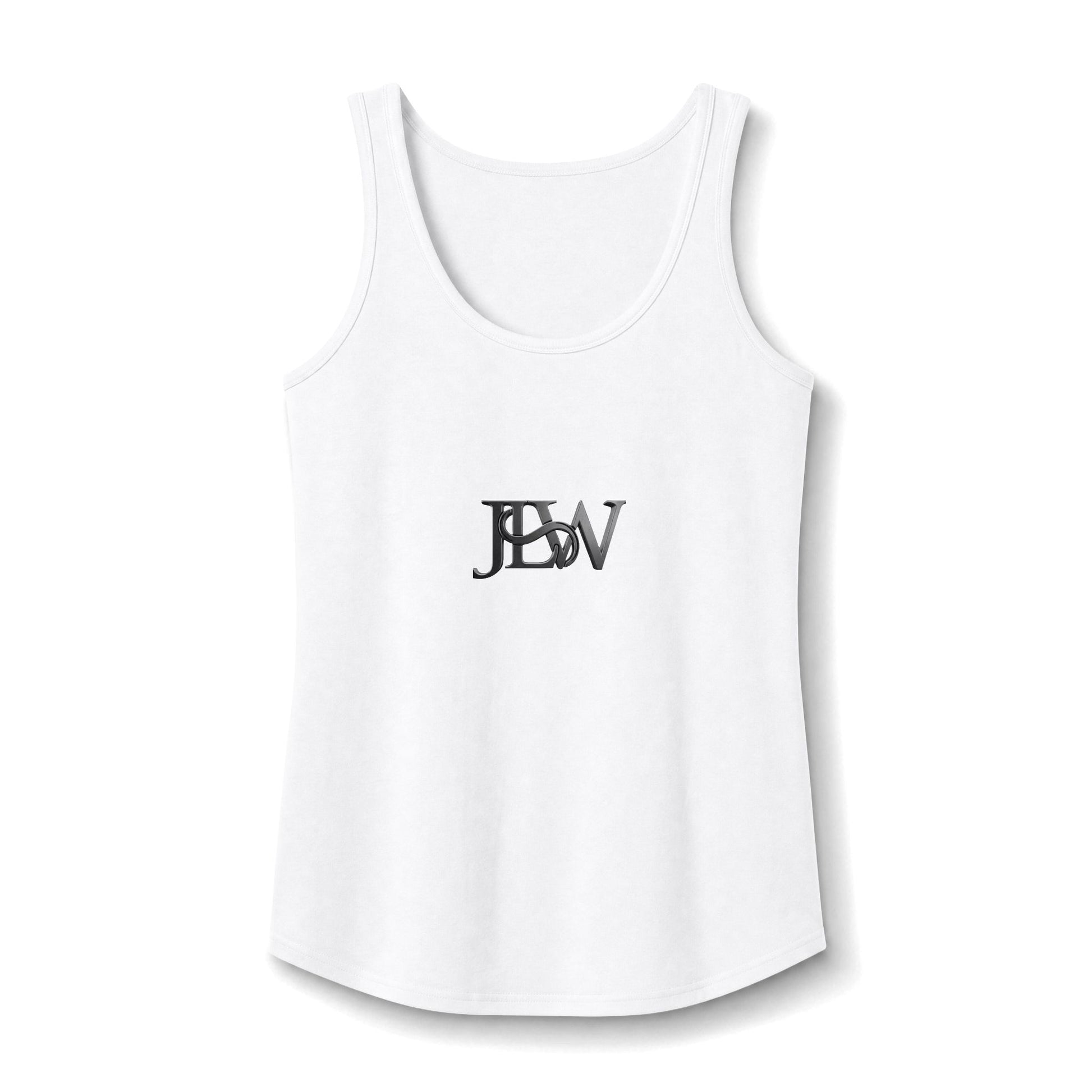 Women’s core cotton tank top by Printify, featuring a close-up of the soft, breathable fabric and classic tank top style.