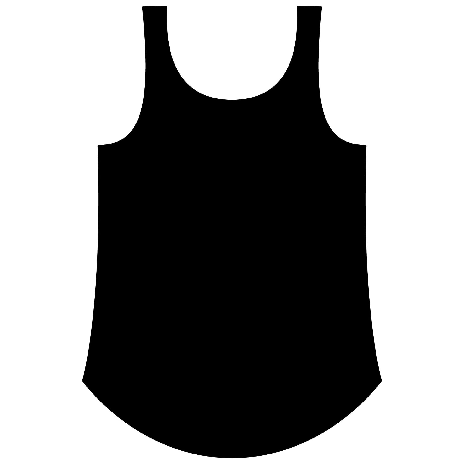 Women's Festival Tank T-shirt by Printify featuring vibrant, sleeveless design with festival-themed print on soft fabric.