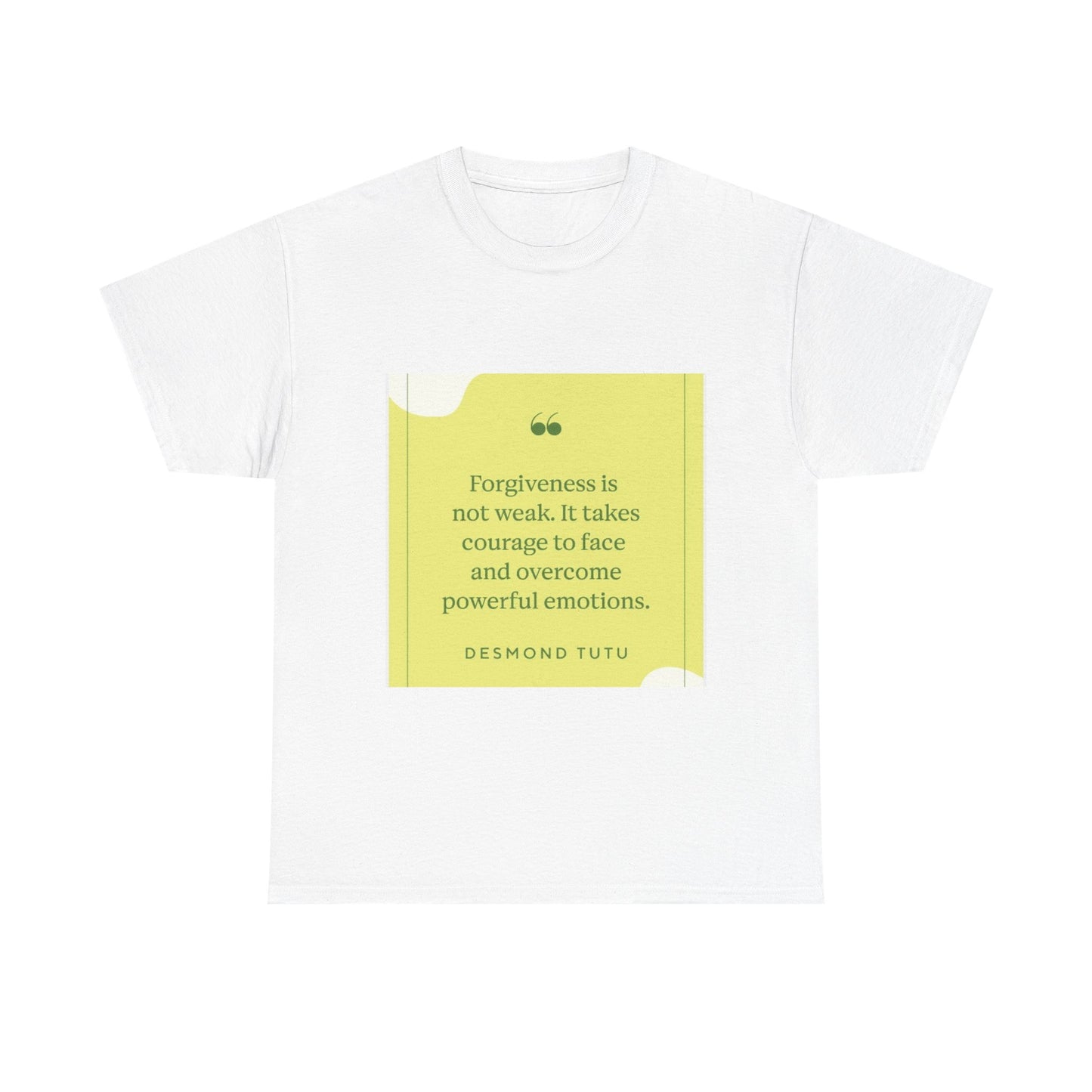 Unisex Heavy Cotton Tee – Forgiveness Quote