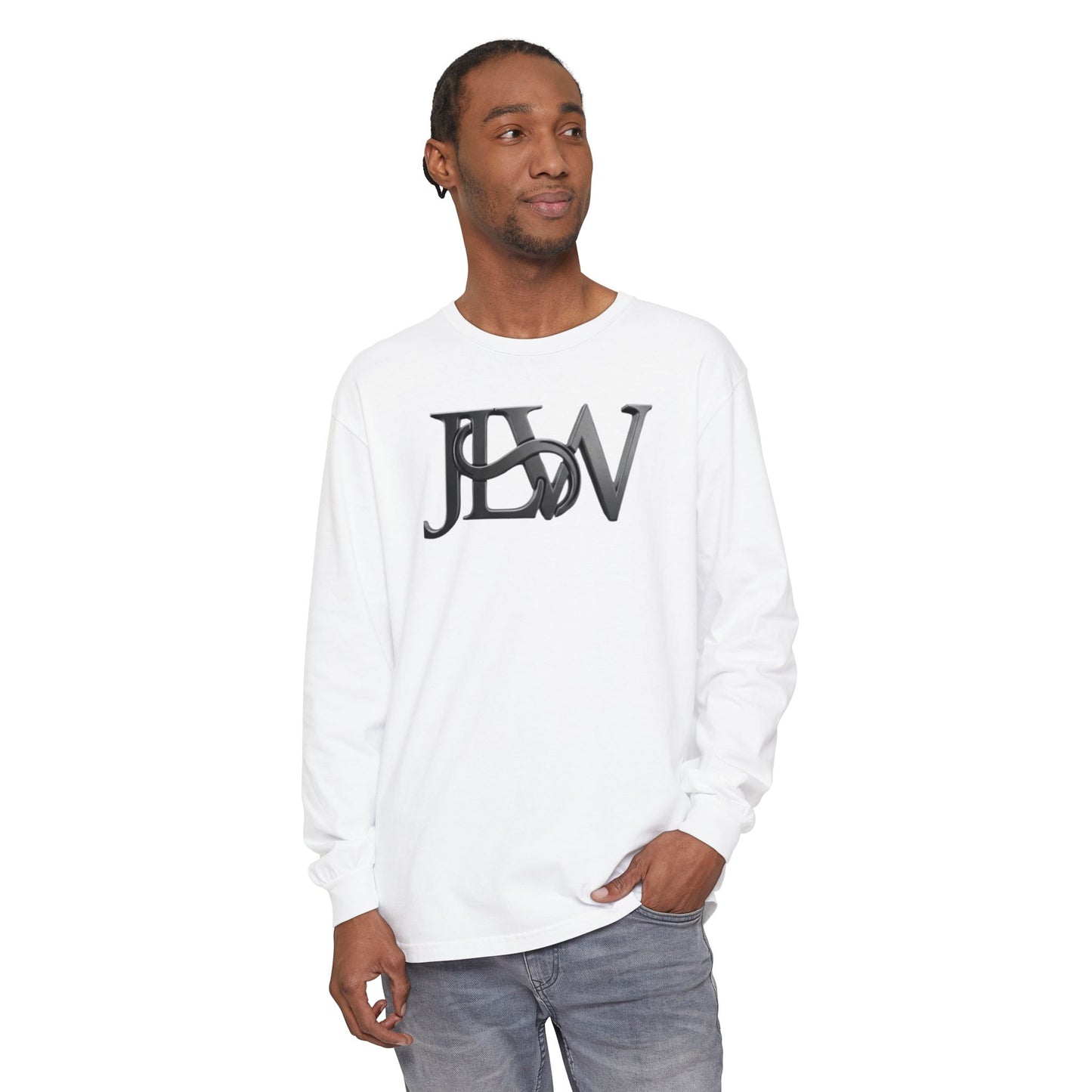 Unisex Garment-dyed Long Sleeve T-Shirt