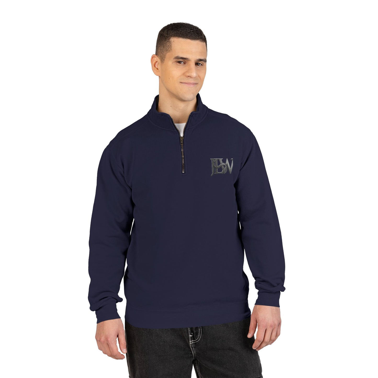 Unisex Adult Quarter-Zip Sweatshirt (Multi-Color)