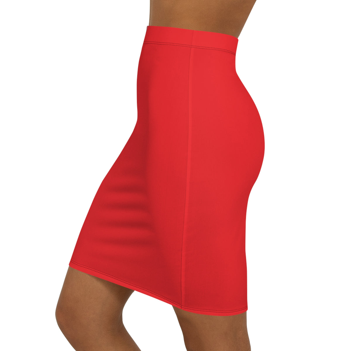 Women's core cotton tank top by Printify, white sleeveless top with round neckline and fitted style, ideal for casual wear.