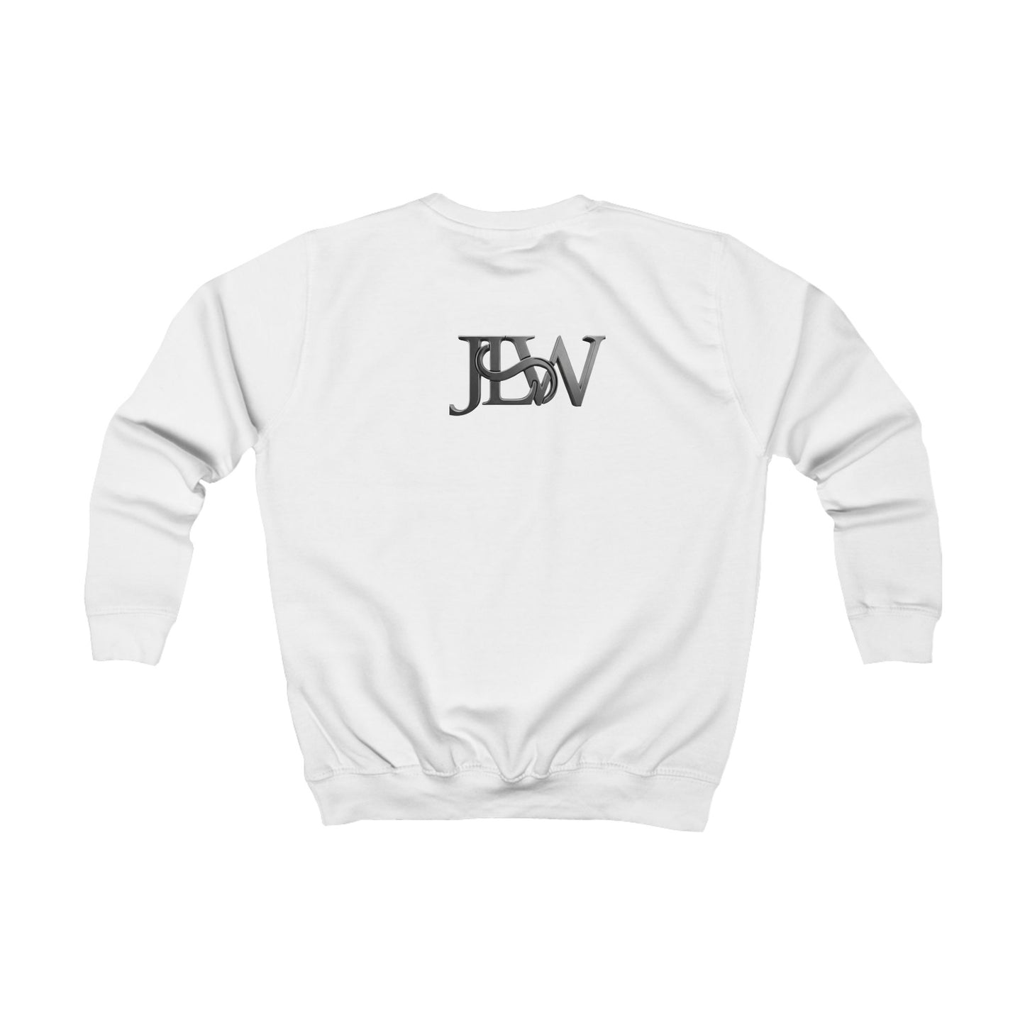 Printify kids sweatshirt in vibrant colors, soft cotton fabric, and comfortable fit, perfect for children's casual wear