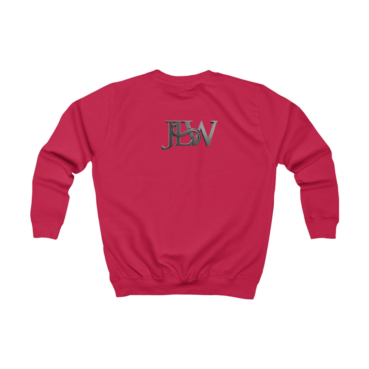 Kids sweatshirt from Printify featuring a colorful, cozy design, made for comfortable kids' clothing.