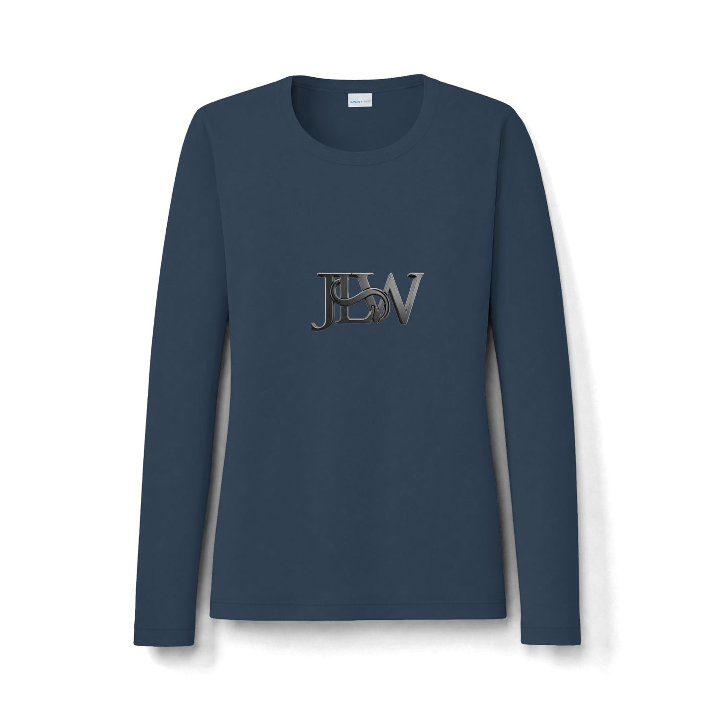 Women's Posi-UV Pro long sleeve shirt by Printify, featuring lightweight fabric and UV protection, displayed on a neutral background.