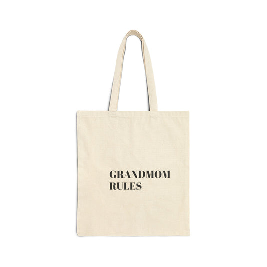 Cotton Canvas Tote Bag