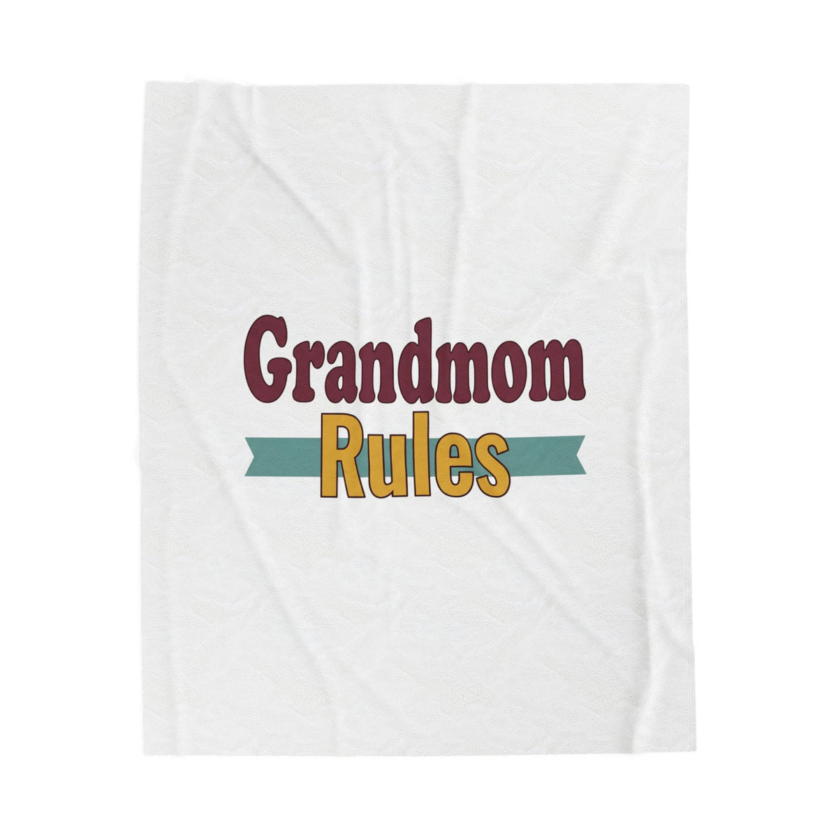 Velveteen plush blanket with all-over print design from Printify, featuring soft, colorful fabric and detailed pattern.