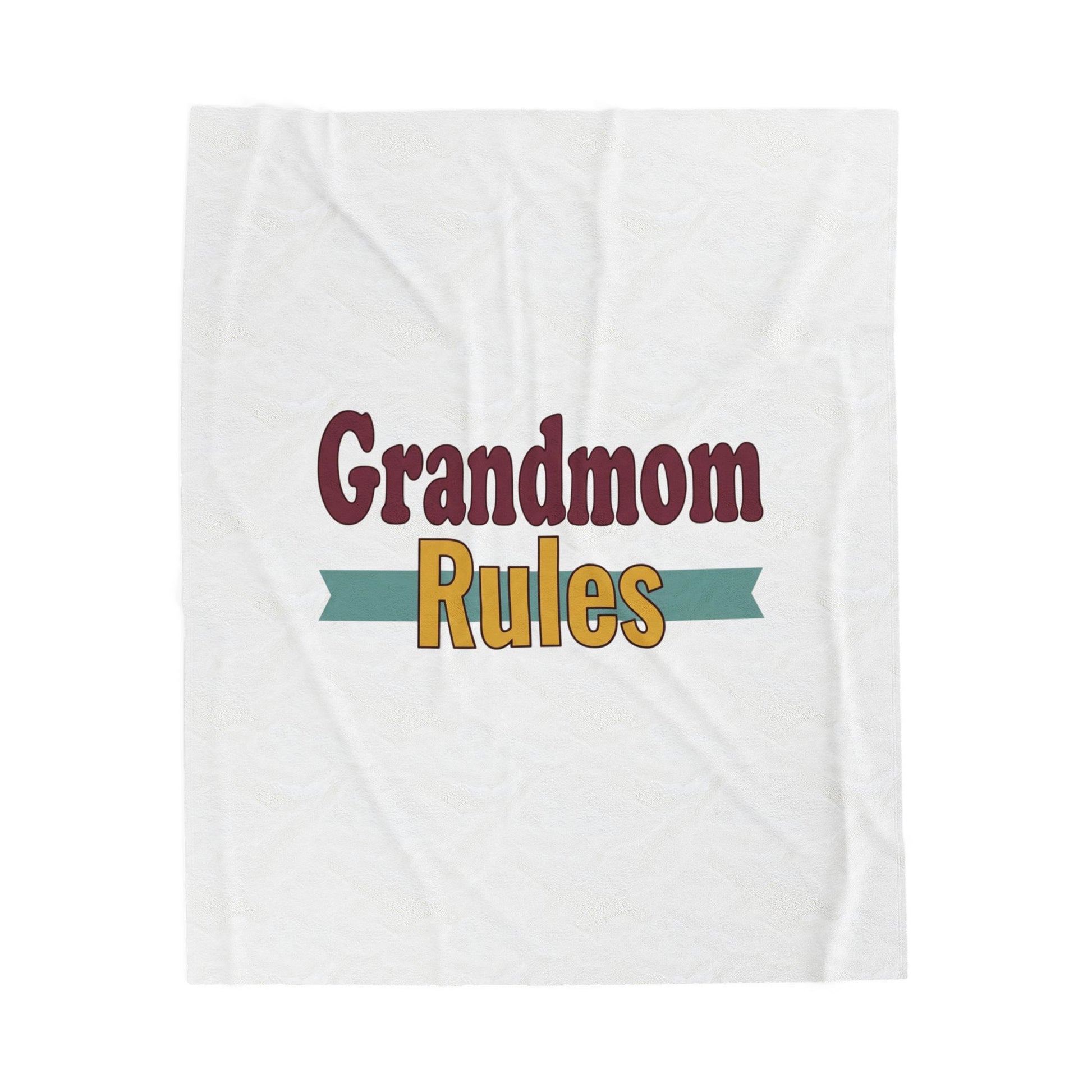 Velveteen plush blanket with all-over print design from Printify, featuring soft, colorful fabric and detailed pattern.