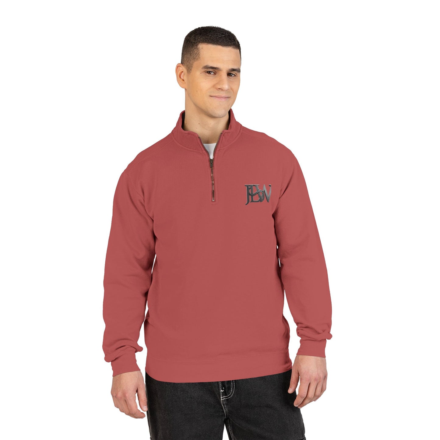 Unisex Adult Quarter-Zip Sweatshirt (Multi-Color)
