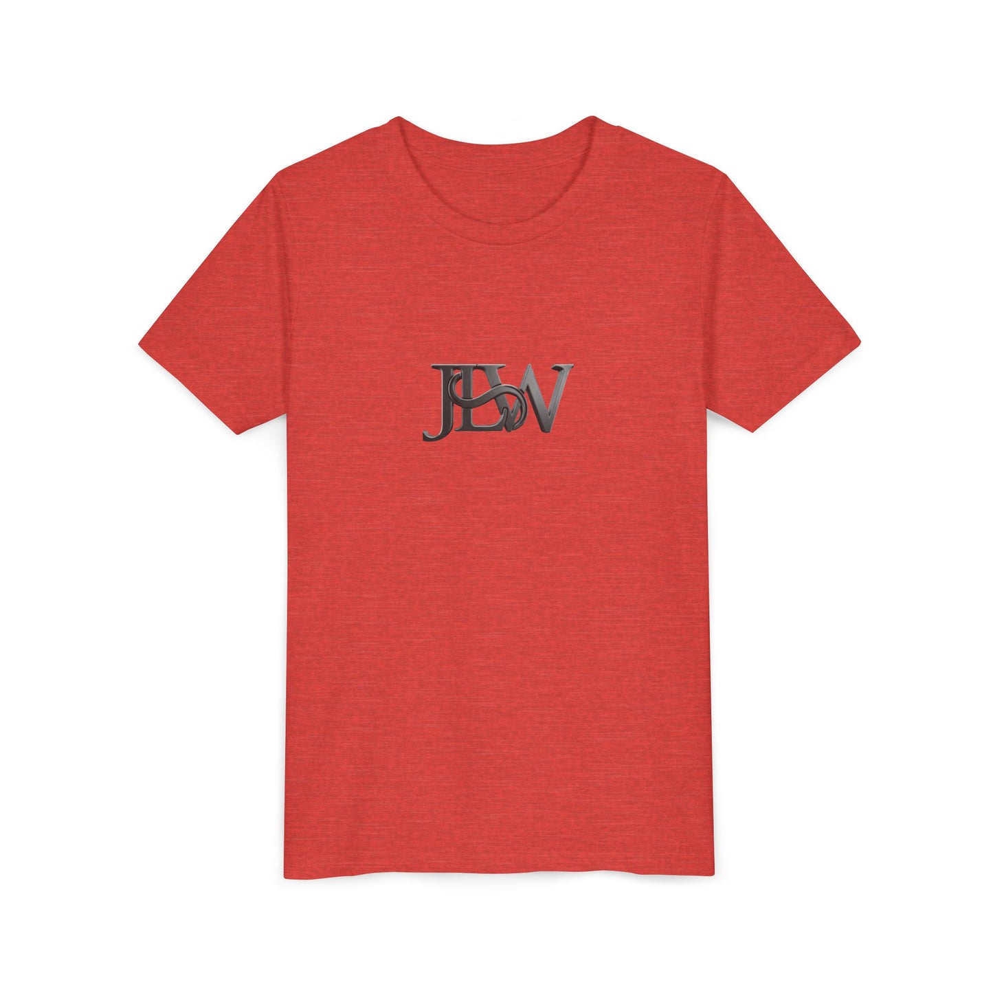 Kids' youth short sleeve T-shirt by Printify featuring a comfortable, casual fit and colorful design on soft cotton fabric.
